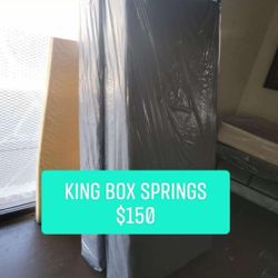 KING Box Springs Only 