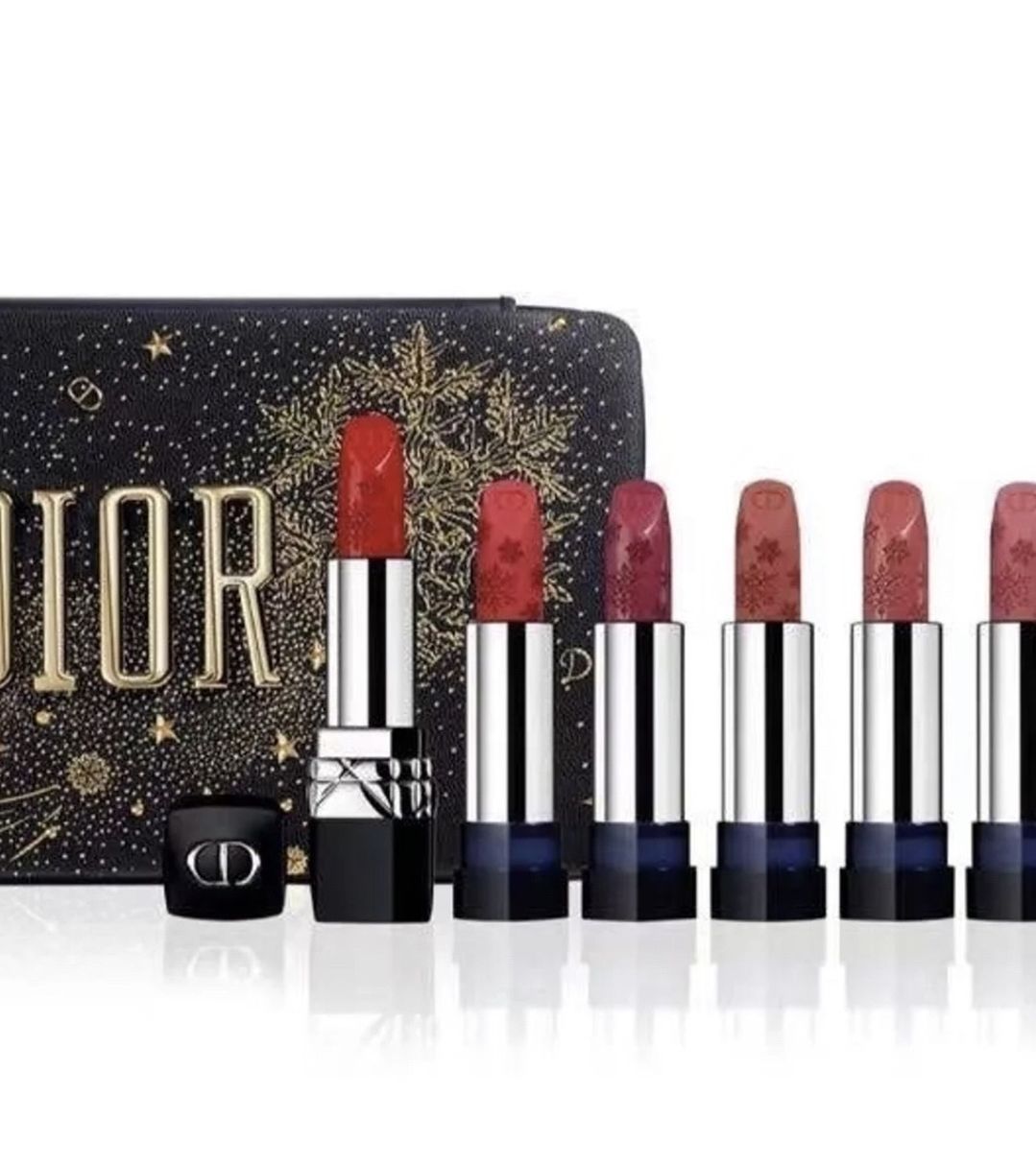 Dior holiday lipsticks set limited edition New