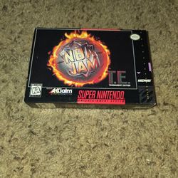 SNES NBA JAM TE COMPLETE