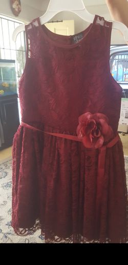 Sears burgandy dress
