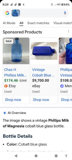Old vintage bottles 30s 40s 50s