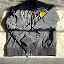 Black Doge Coin Bomber Jacket