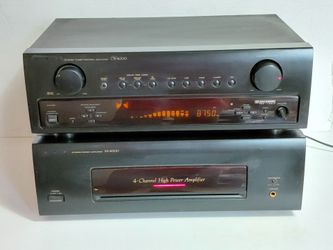 Pioneer CX-4000 stereo tuner control amplifier and Pioneer M-4000 high power amplifier