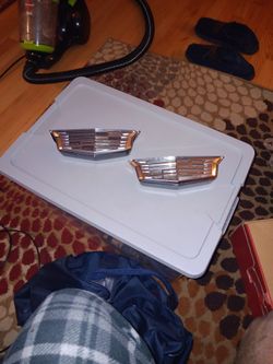 Cadillac Lyriq Electric Emblems