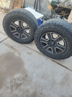 Set of 4 18" Ford f150 rims