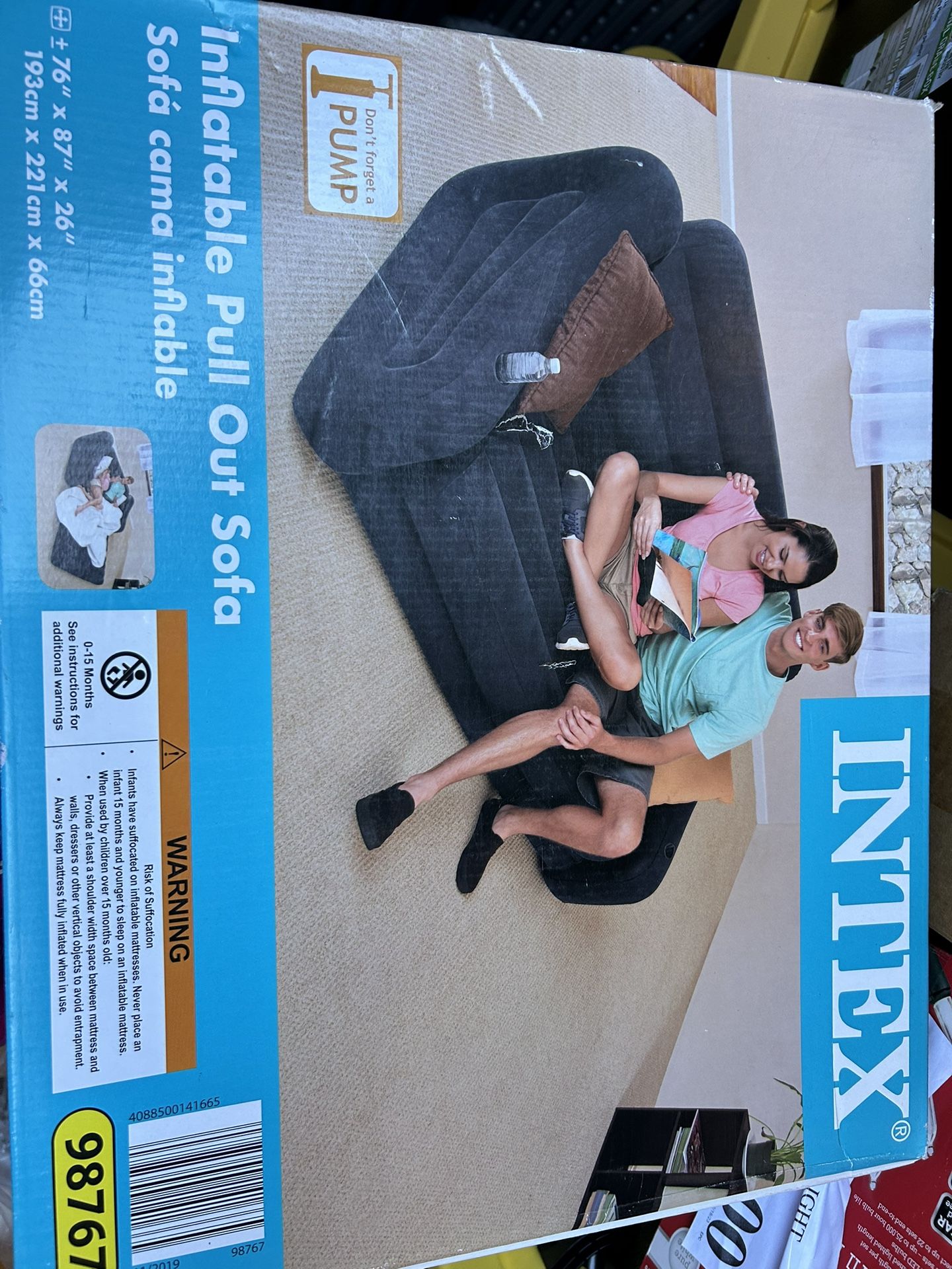 Simi Inflatable Chair Inflatable Pull Out Sofa for Sale in Simi Valley, CA - OfferUp