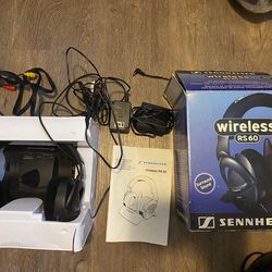 Sennheiser RS-60 Wireless Headphones In Box 