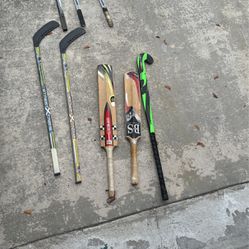 hockey/cricket sticks