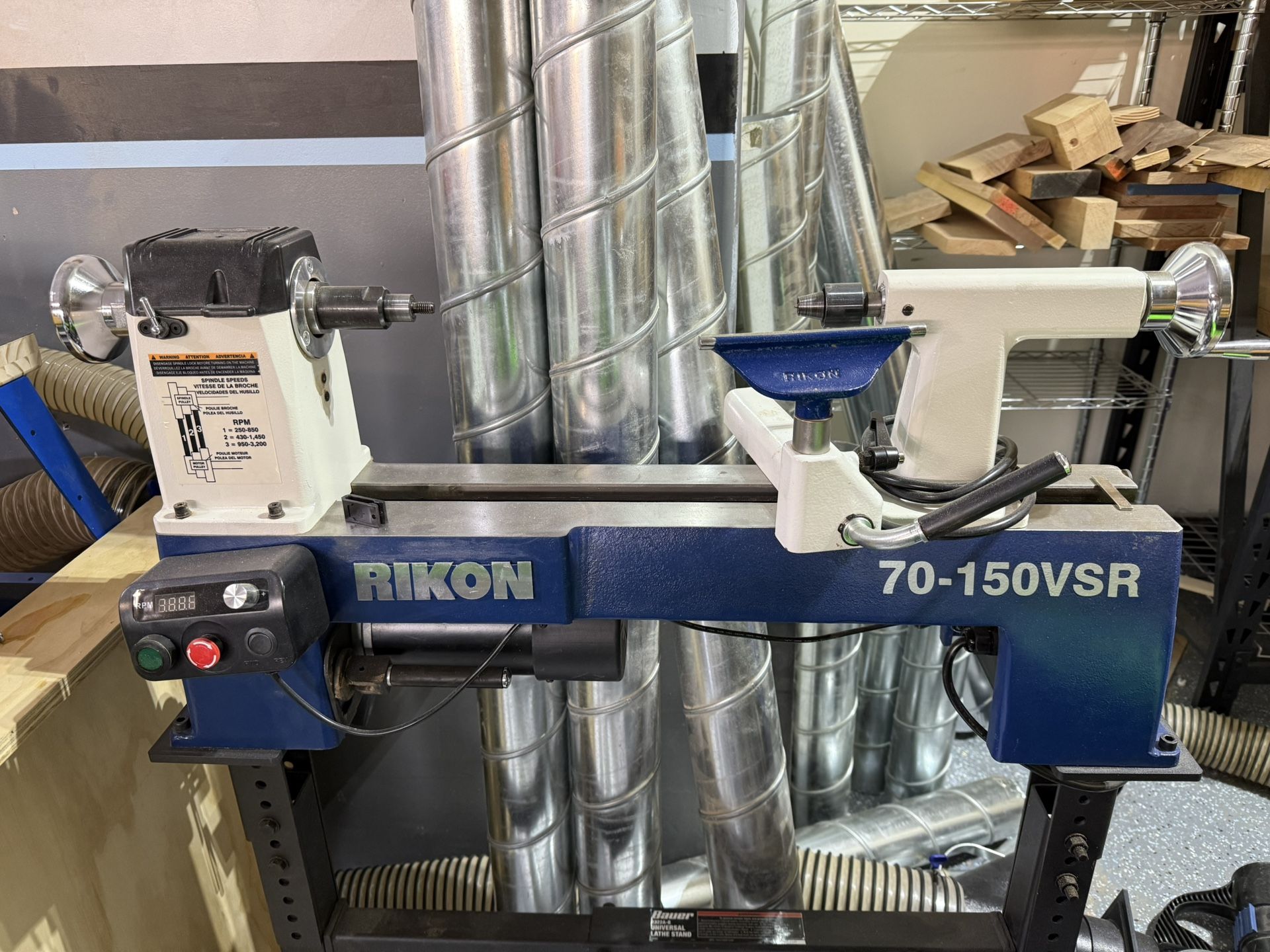 Rikon Lathe 70 150VSR