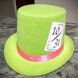 Disney Alice in Wonderland Mad Hatter Hat for Halloween
