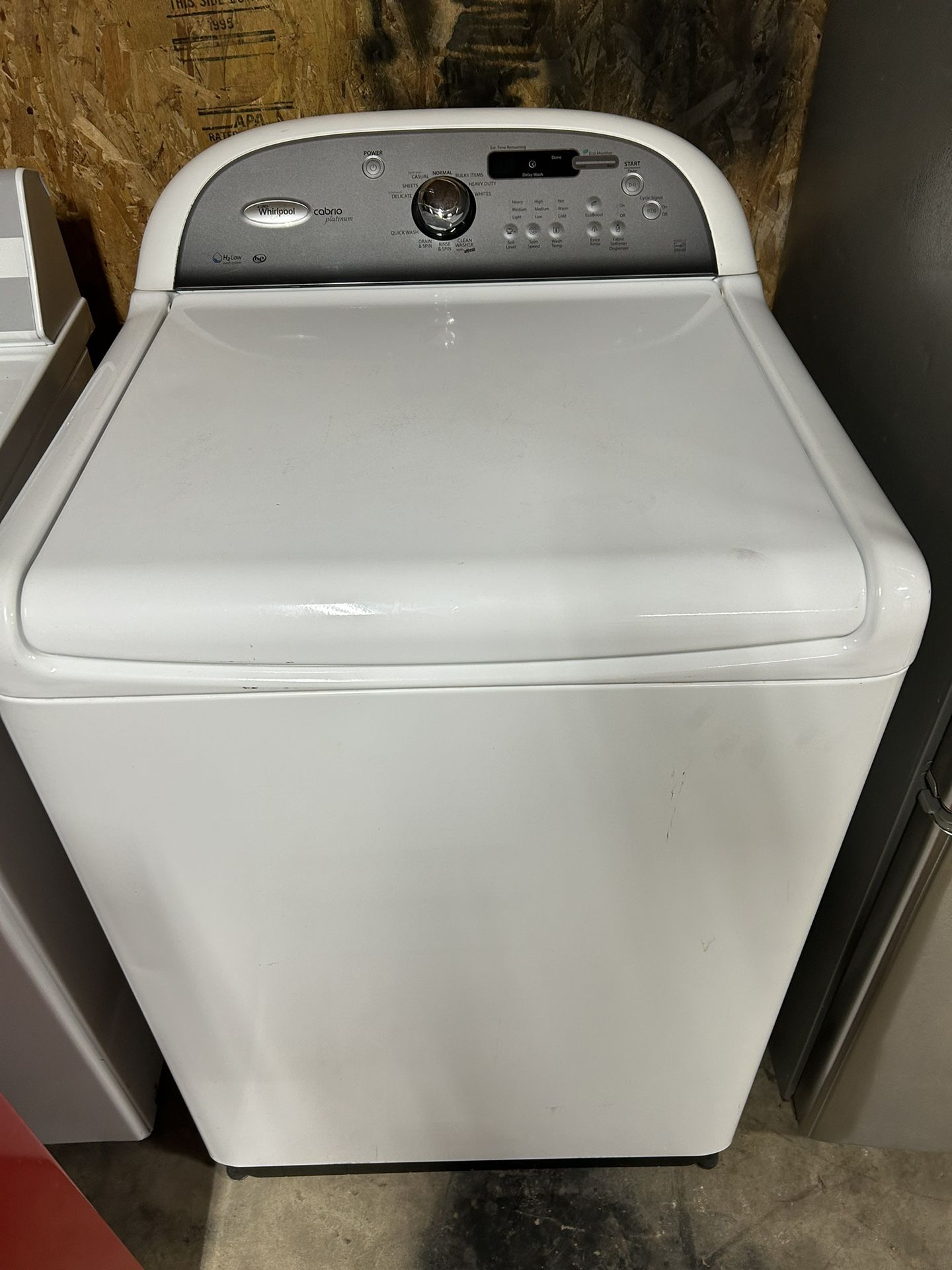 WHIRLPOOL CABRIO WASHER