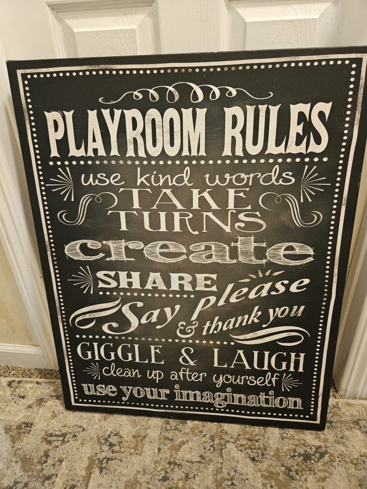 Kids Playroom Home Decor