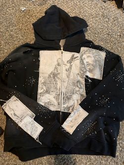 We Are Righteous “Divine Canvas” zip up
