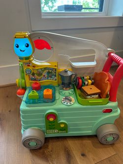 Fisher-Price Baby to Toddler Camper Walker & Activity Center