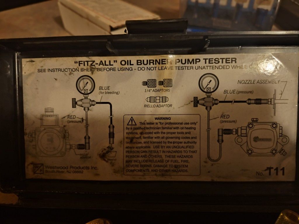 Fitz All Oil Burner Pump Tester