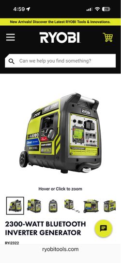 ryobi 2300w inverter generator