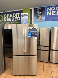 π¦THANKSGIVING SALEπ¦ LG 33 in. W. 21 cu.ft. SMART Counter Depth MAX French Door Refrigerator with Ice Maker