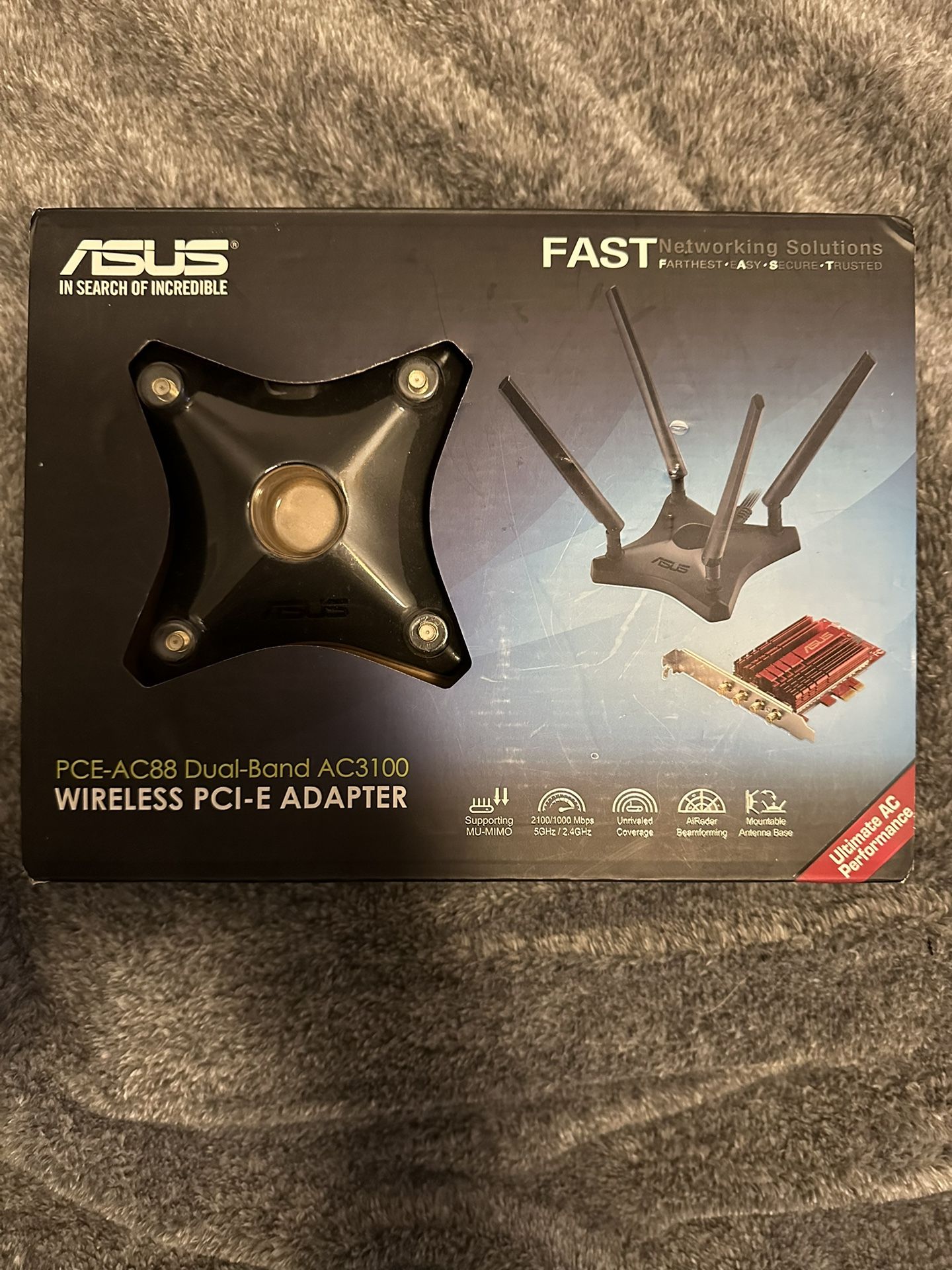 Asus PCE-AC88 Wi-Fi Card