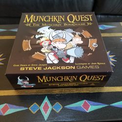 MUNCHKIN QUEST Board Game NEW FACTORY SEALED 1st Edition