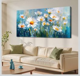 24x48 Flower Canvas -New!