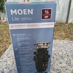 $65 NEW DISPOSAL MOEN LITE HP 1/3