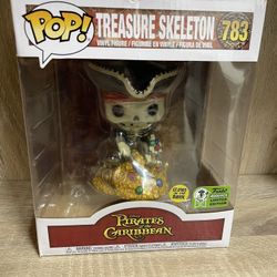 Treasure Skeleton Funko Pop Glow In The Dark