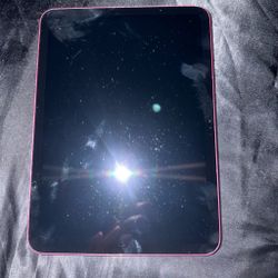iPad 10th gen pink