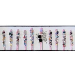 XXX-Long (10 Cm) Press On Nails Size Medium 