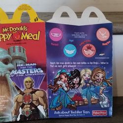 2001 He-Man/Bratz McDonald's Happy Meal Box