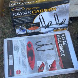 Kayak Carrier And Wall Cradle 