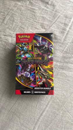 Pokemon  mega evolution Pitch Black Booster Bundle