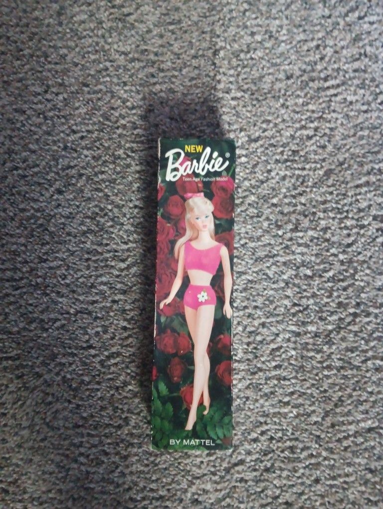 1958 Barbie Teenage Fashion Doll In Box