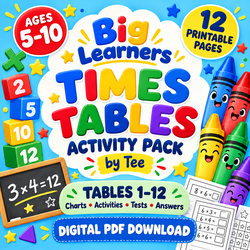 ACTIVITY PACKS FOR KIDS AGES 3-5 & 5-10