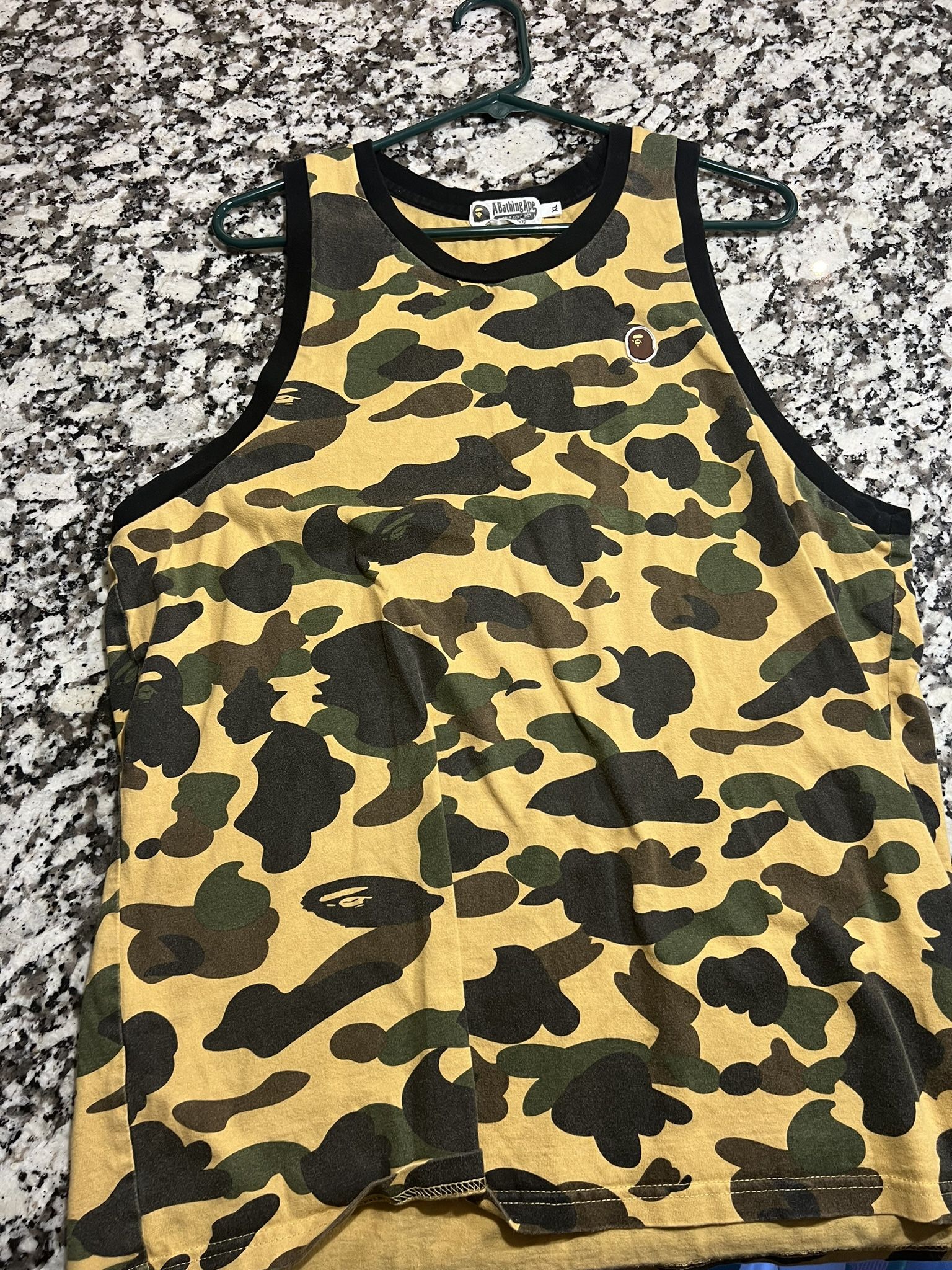 Size Xl Fits Like l Bape Tank