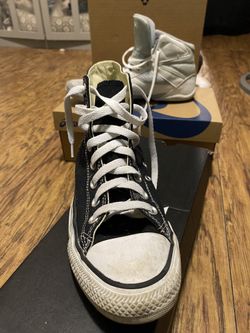 BLACK HIGH TOP CONVERSE 
