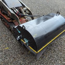 Mini Skid Steer Box Broom Attachment 