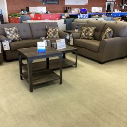 Tibbee Loveseat And Sofa Set