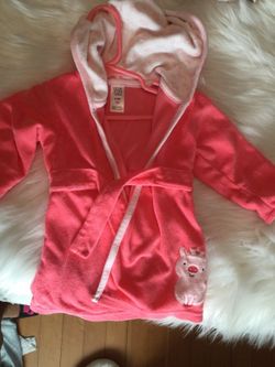 Baby girl robe