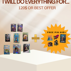 DINESY PIN COLLECTION SALE