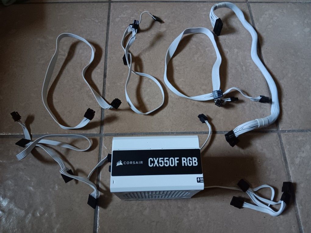 Corsair PSU CX550F With Connectors And Power Cable. $40