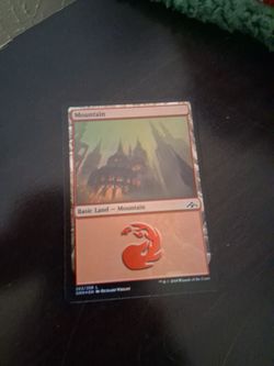 Magic the gathering deckmaster card