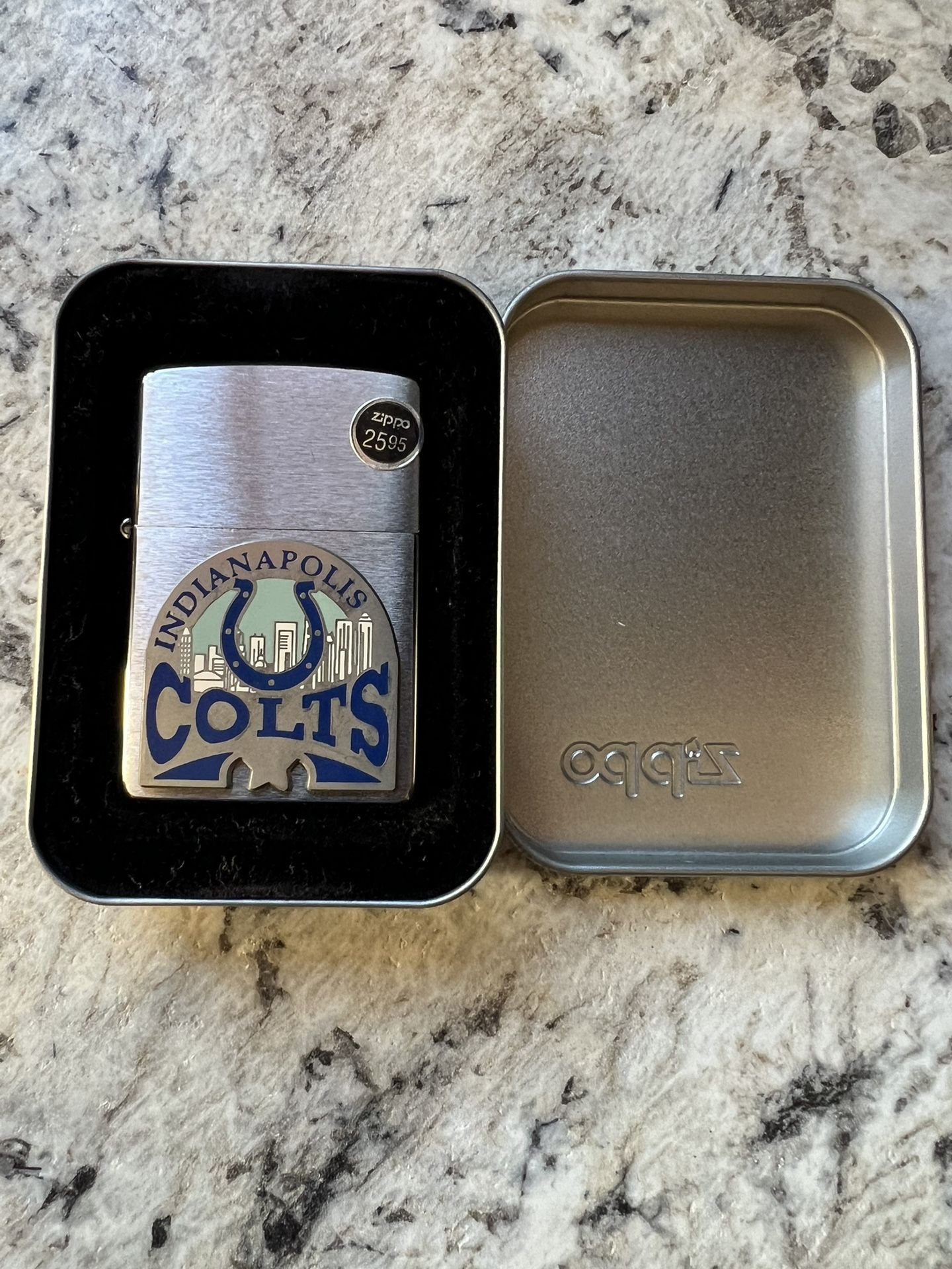 Indianapolis Colts Armor Zippo