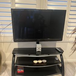 50” Panasonic Tv And Stand
