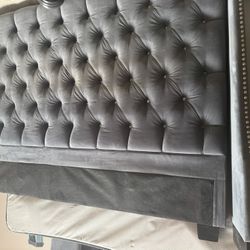 King Size Upholstered Bed Frame
