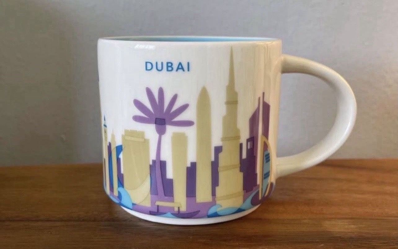 Dubai Starbucks You Are Here Collection Mug