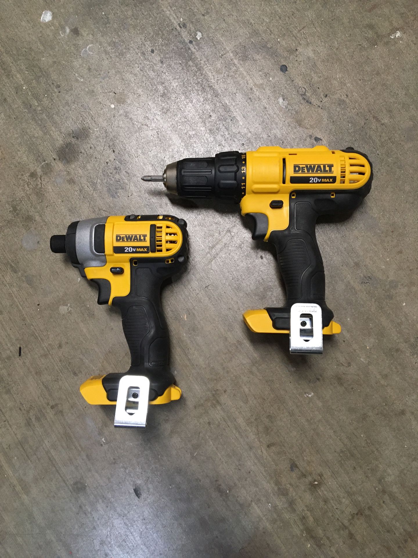 20v Max Drill Driver and Impact. (Tools only)