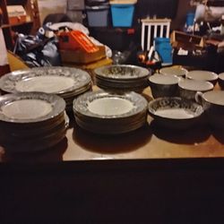 Antique Dish Set 