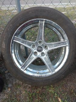 Rim and Tire size 18