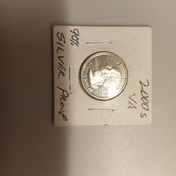 2000 s Silver Proof US Quarter