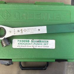 Greenlee Knockout Punch Set